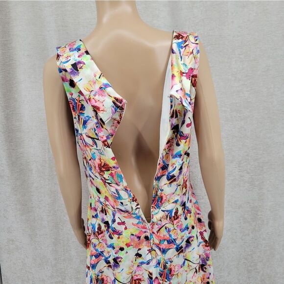 Lindy Bop Ophelia Kaleidoscope Dress 50s Inspired Rockabilly Whimsical Pin-Up - Picture 6 of 13